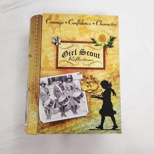 Girl Scout Metal Tin Reflections Book